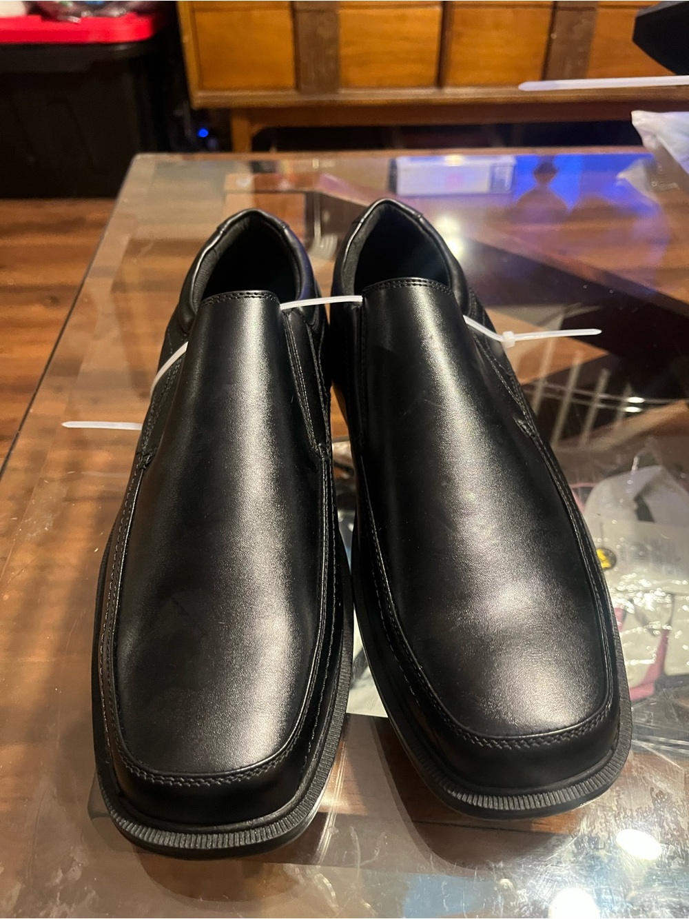 Dockers Classic Black Slip-On Loafers for Men NWOT